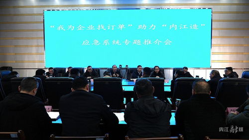 內江市應急管理局以信息技術咨詢服務為橋梁，助力“內江造”應急系統產品開拓市場